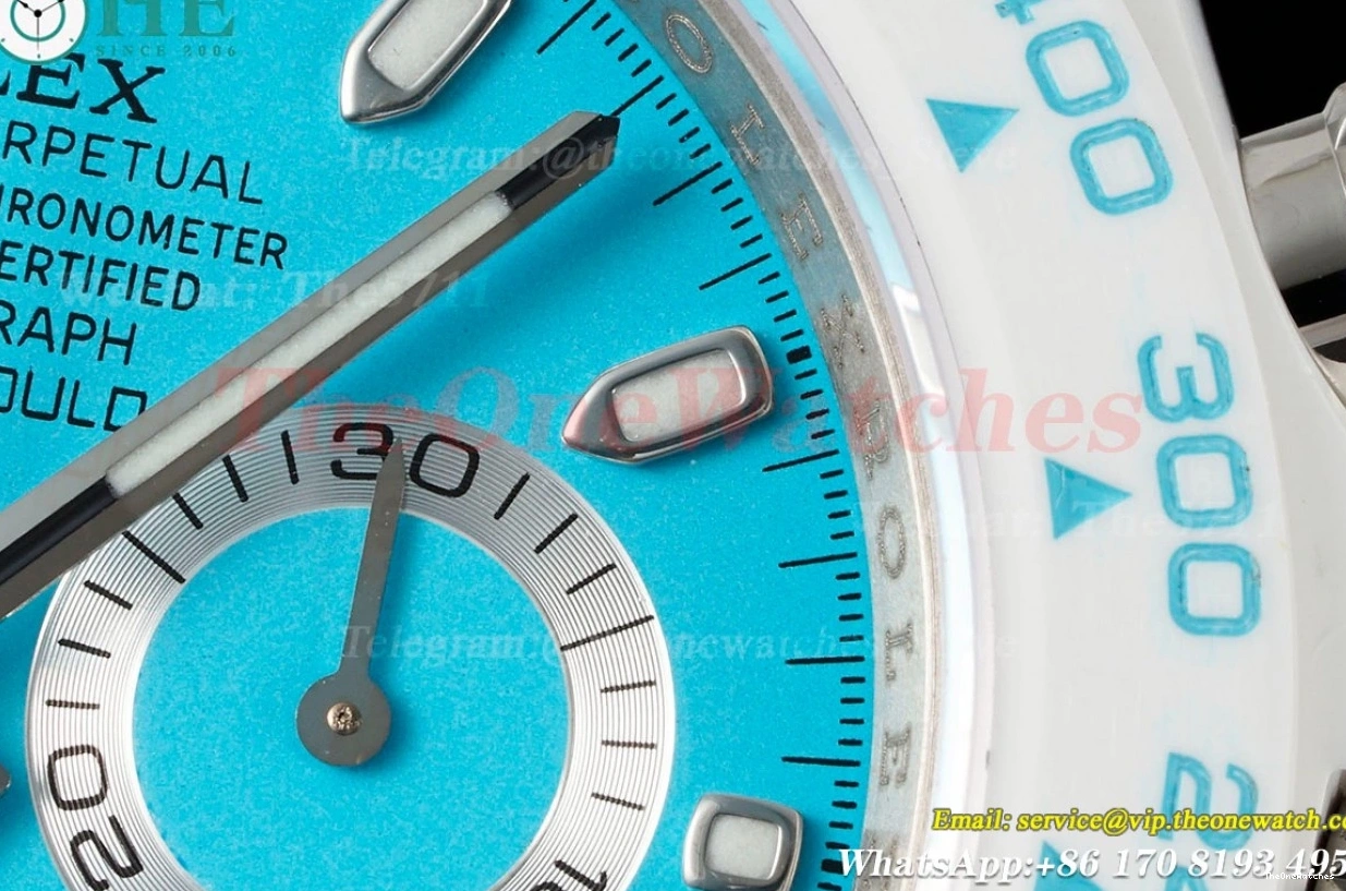 Cer AET Cer Dial ZF SH4130 Blue Daytona 40mm Tiffany 0427